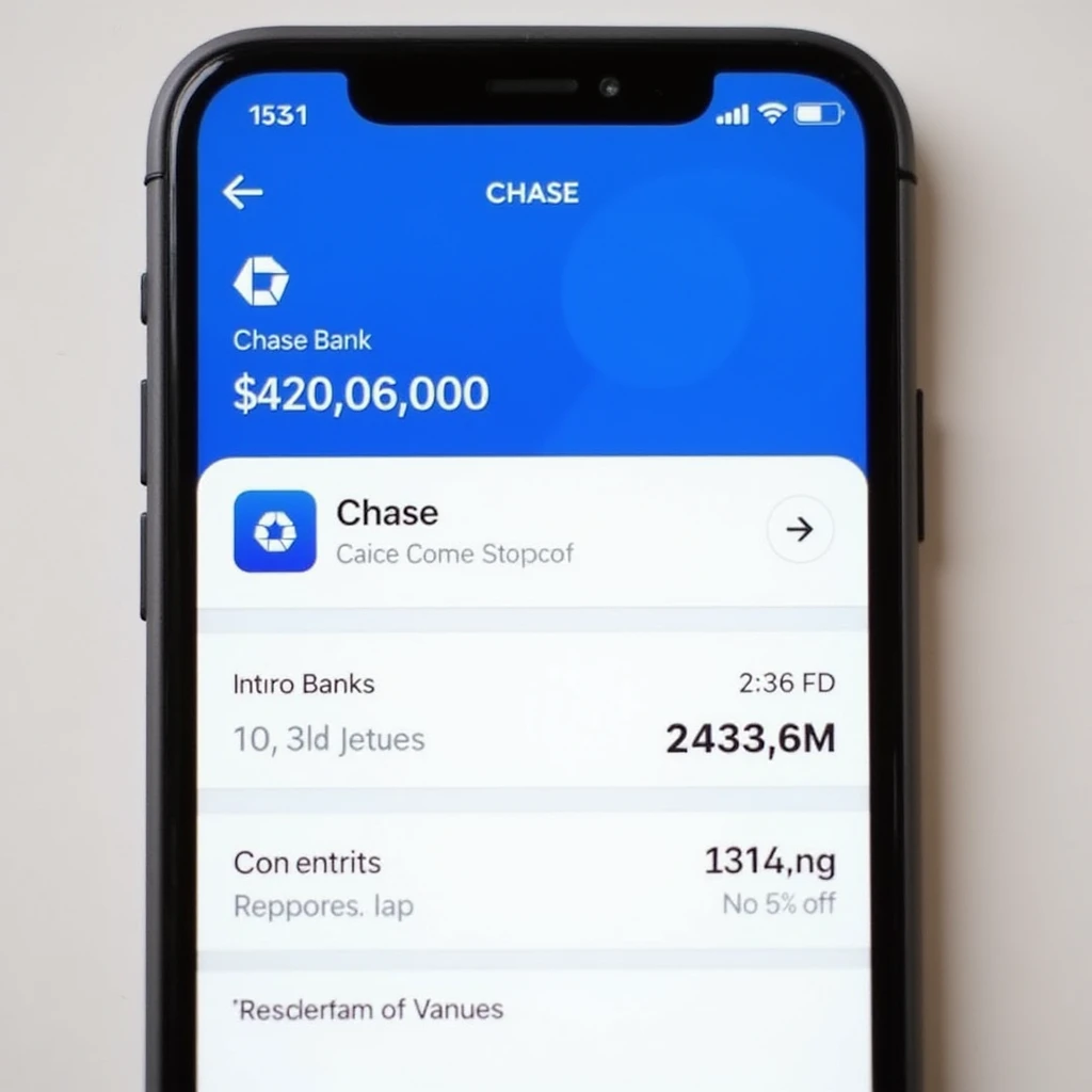 a iphone screenshot showing a chase bank balance of -$420,069,000, "deposit error" emoji