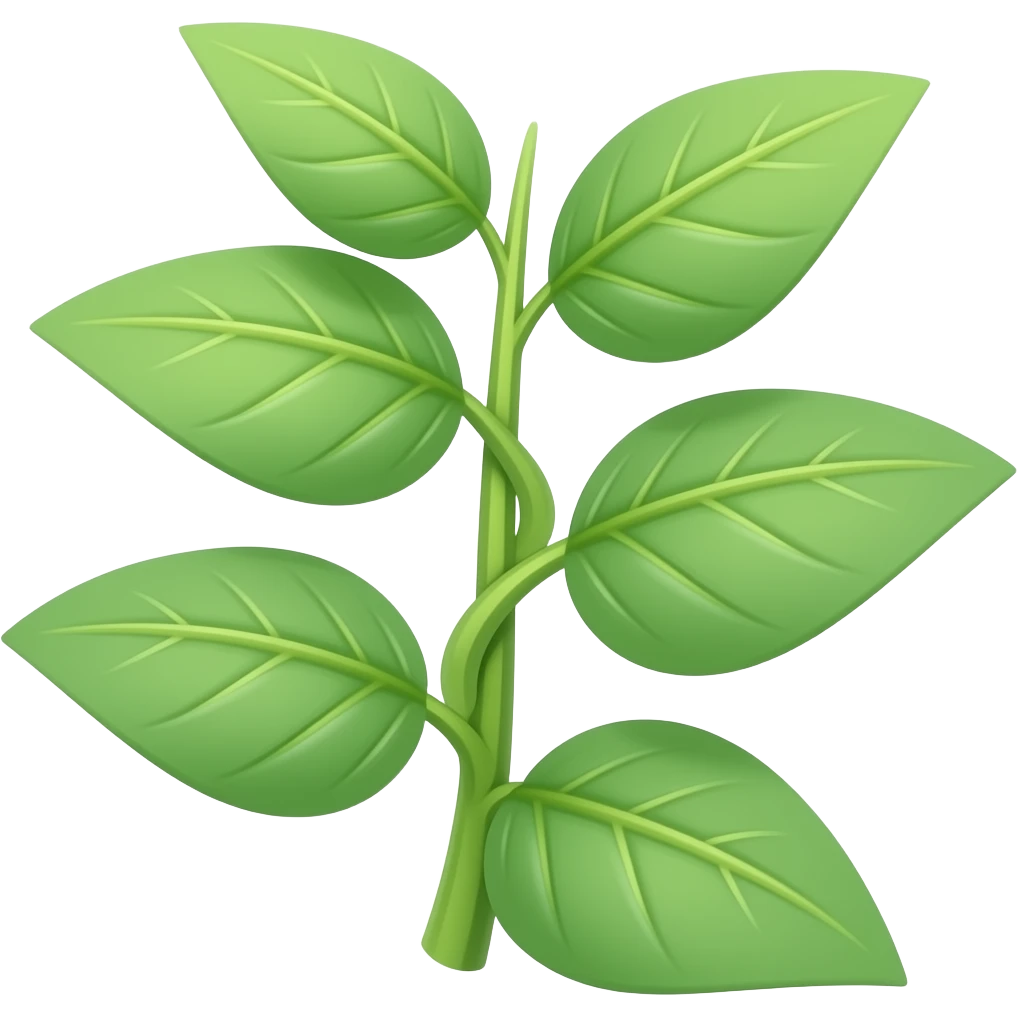 green beanstalk emoji