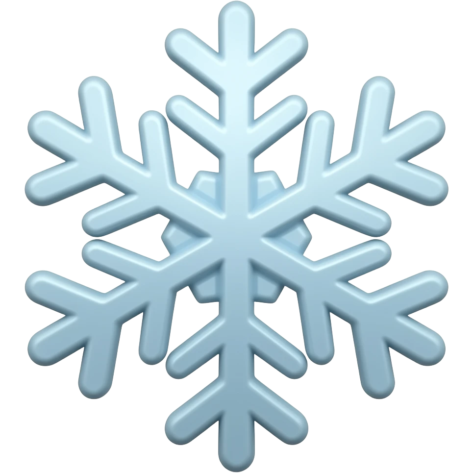 snowflake emoji