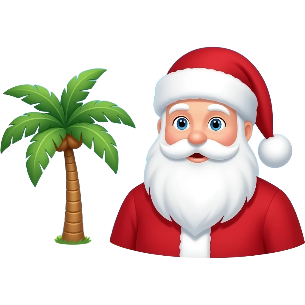 ☄️🌴🎅 emoji