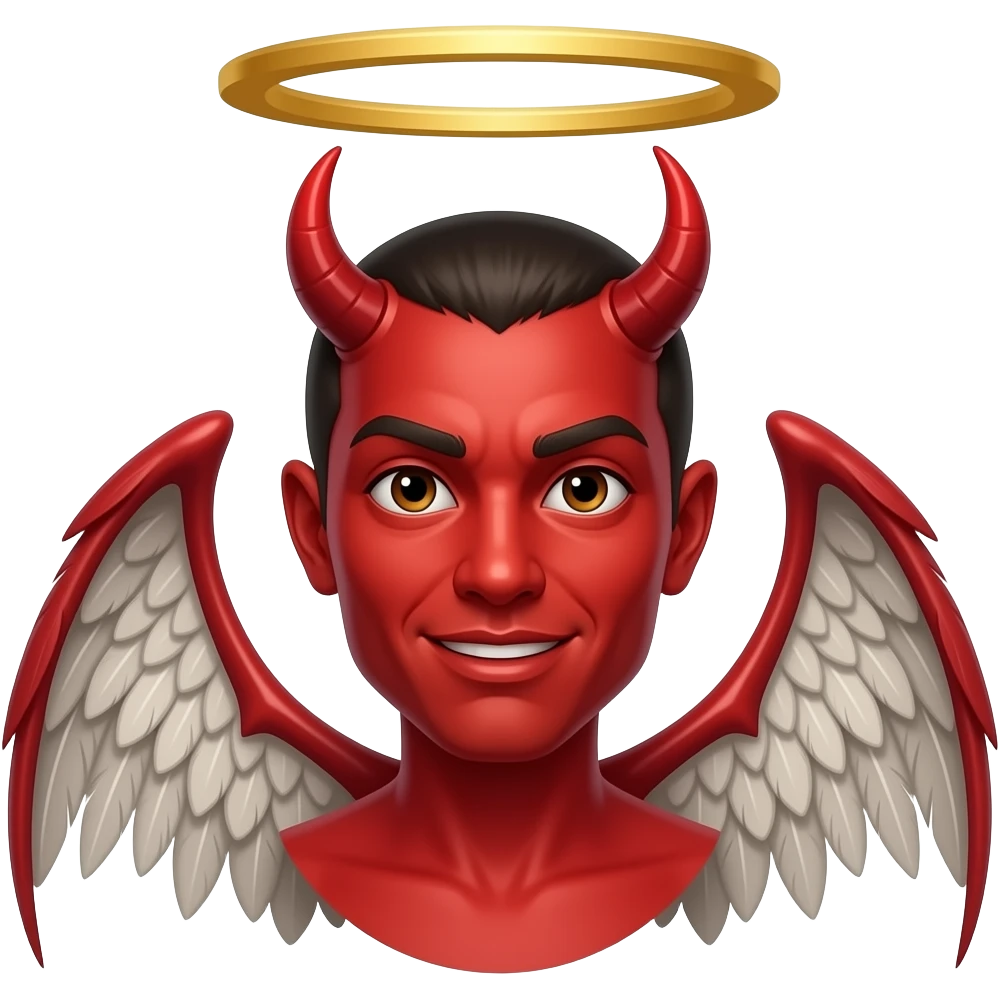 Devil with Halo emoji