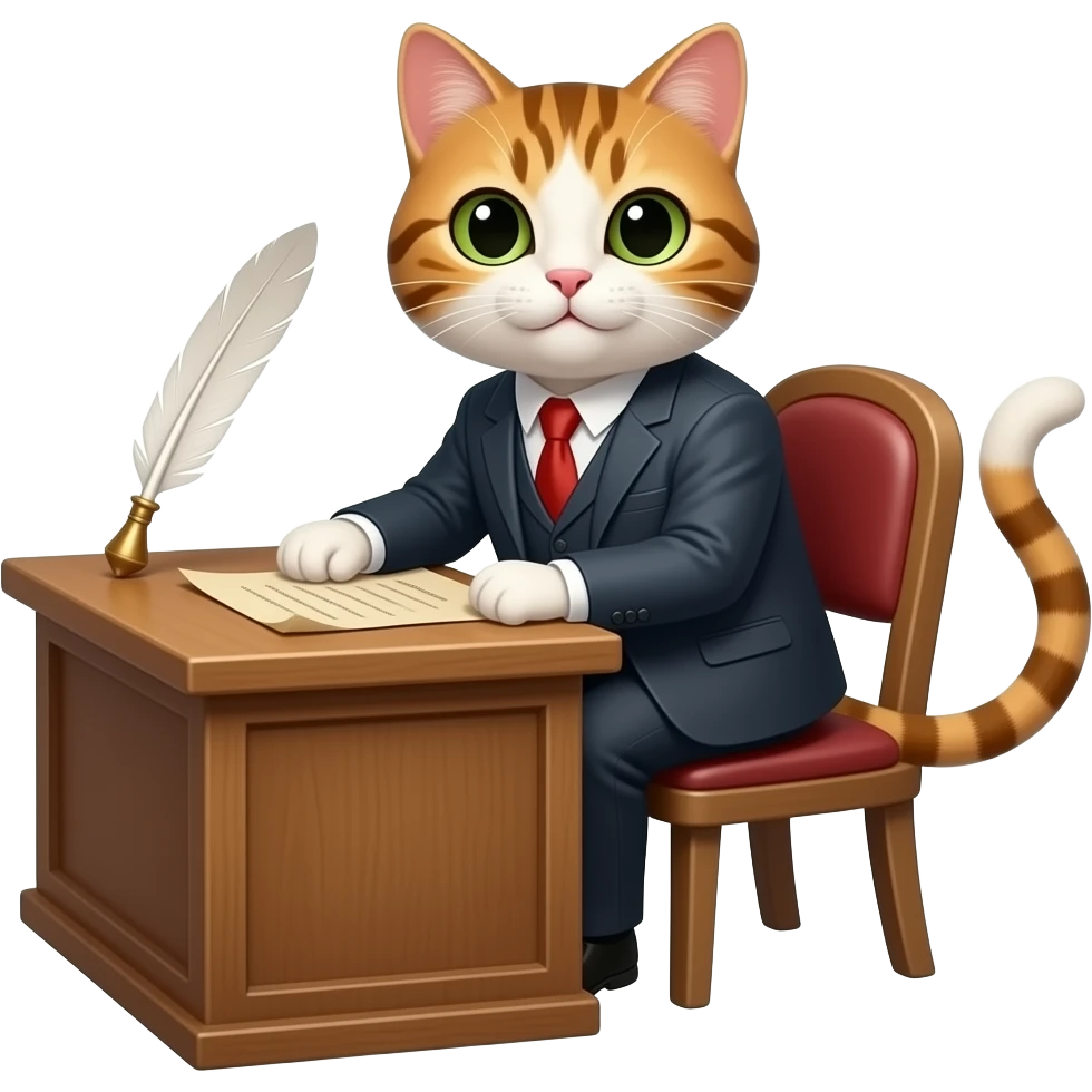 고양이 작가 emoji