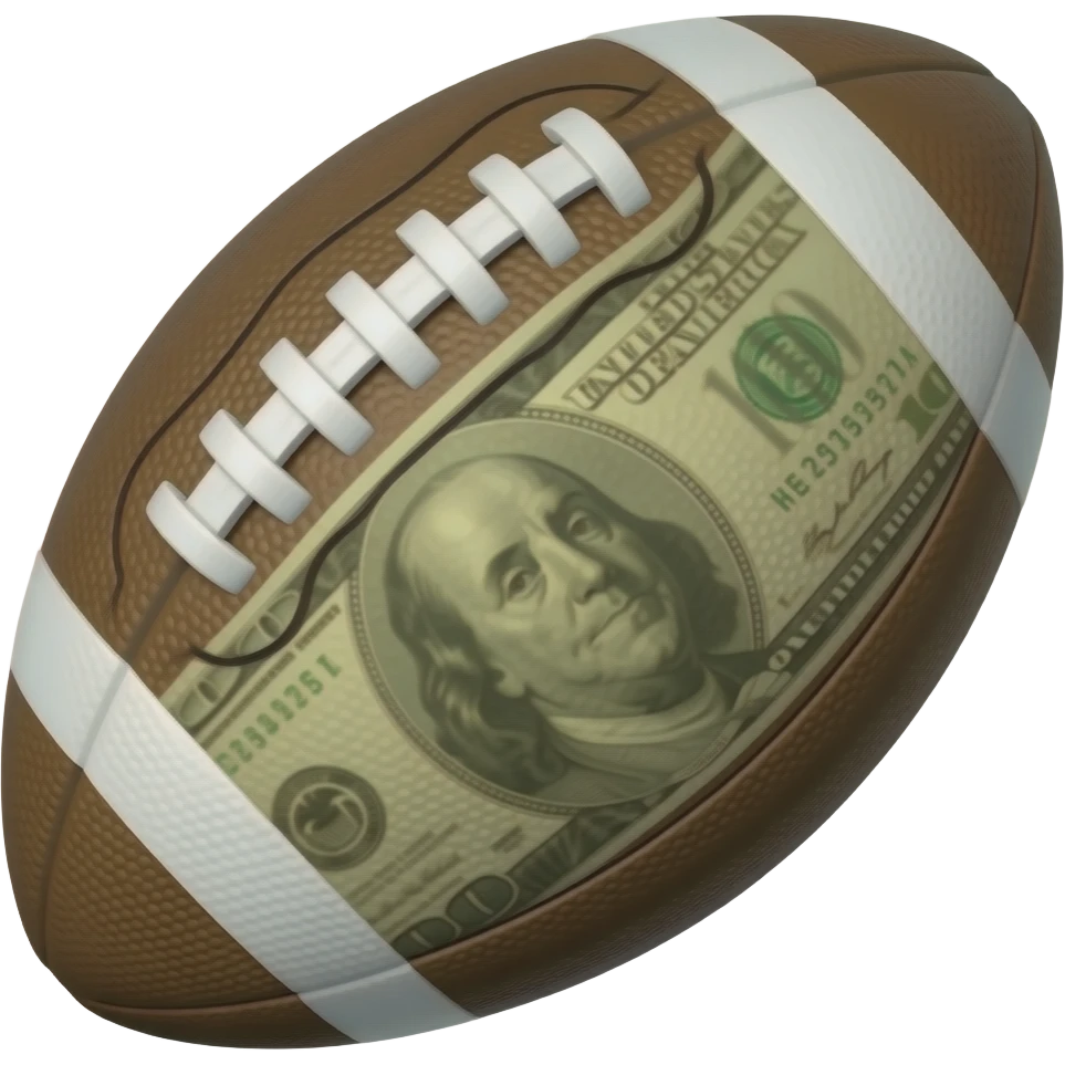 Money football emoji