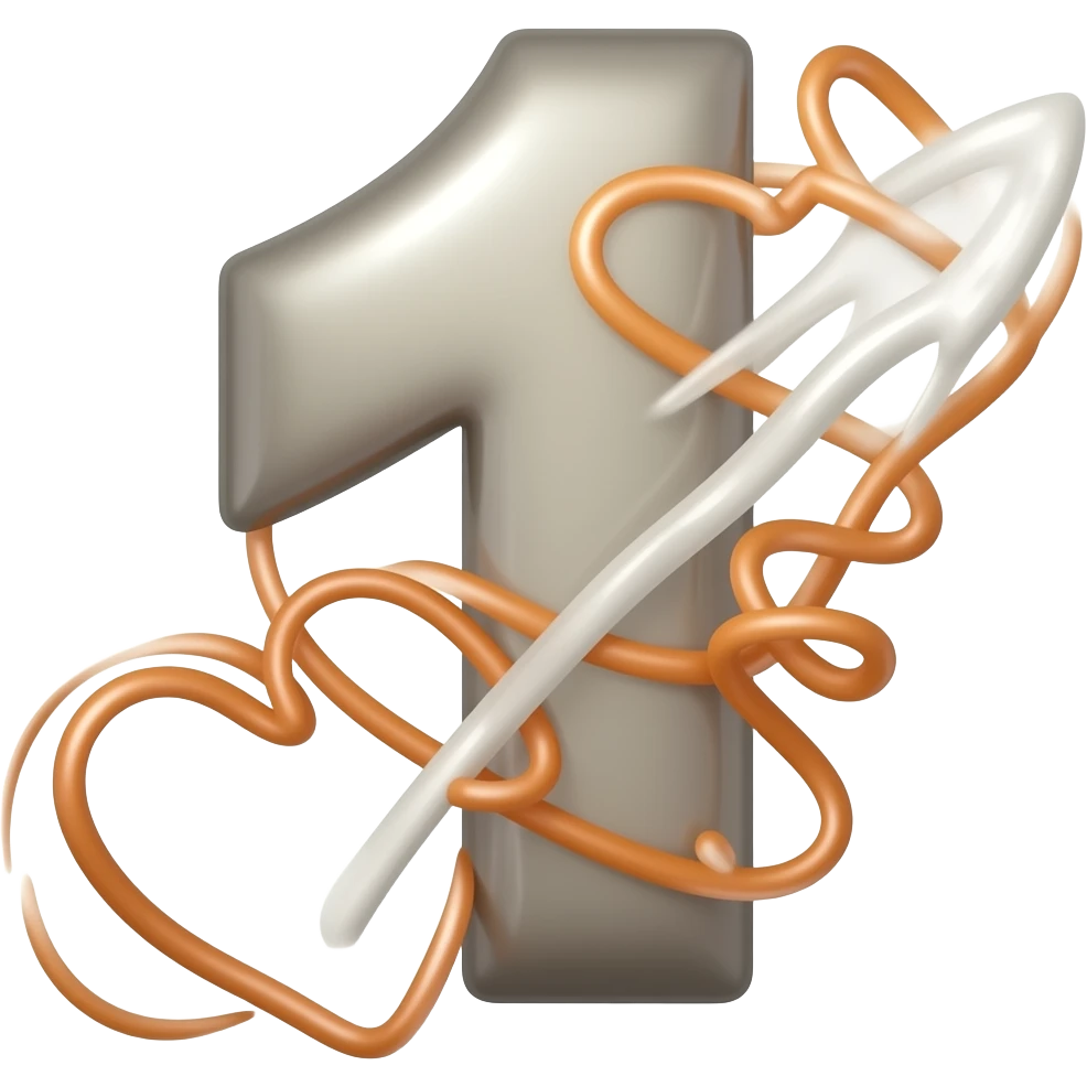 NUMBER 1 WITHOUT BACKGROUND emoji