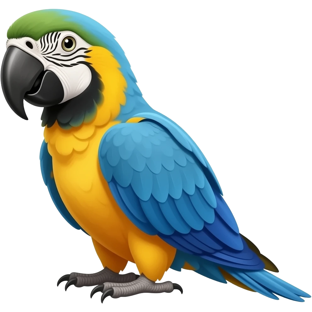 Arara azul emoji