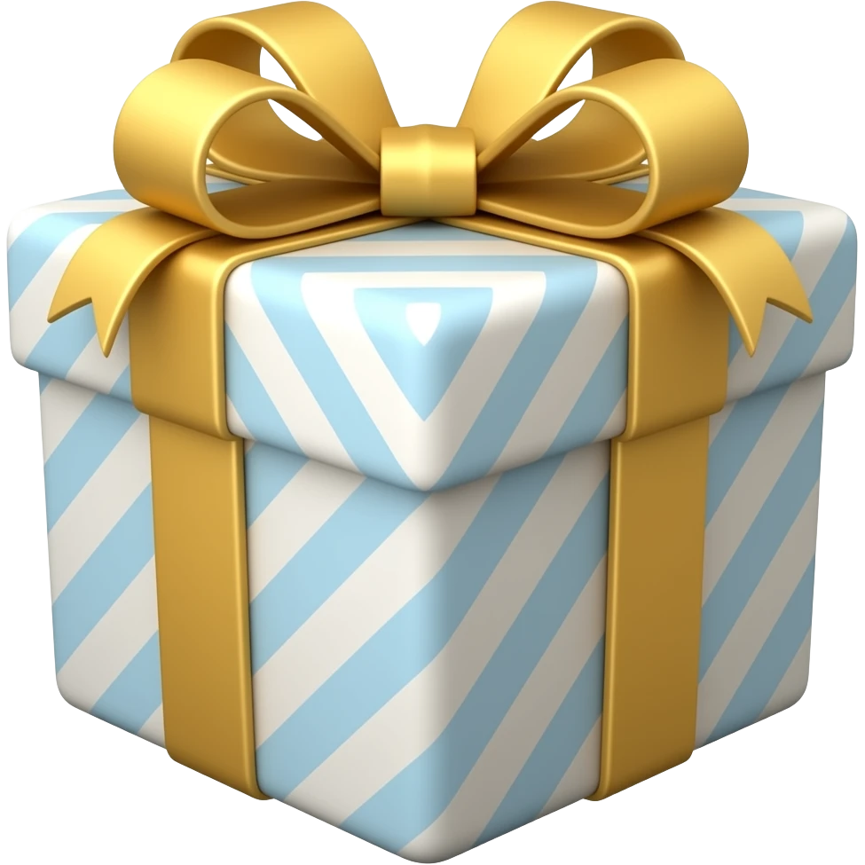 Christmas present emoji