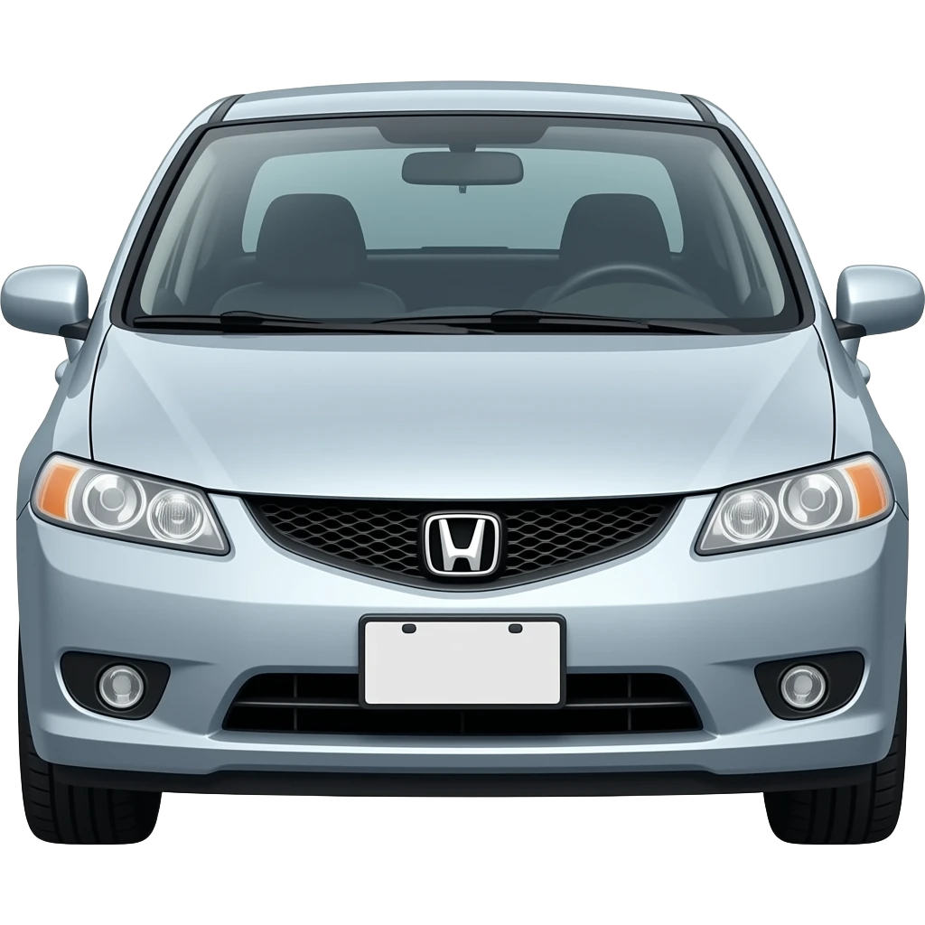 Honda Civic 2007 angle view small emoji