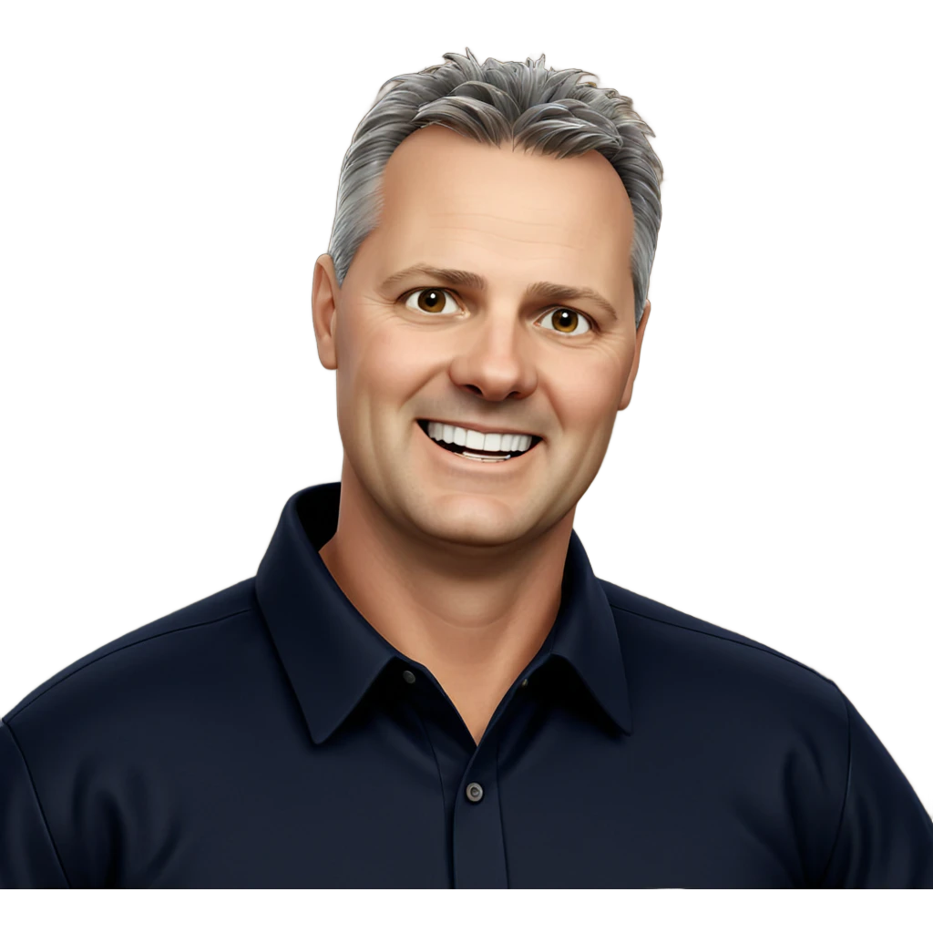 smiling old man in shirt emoji