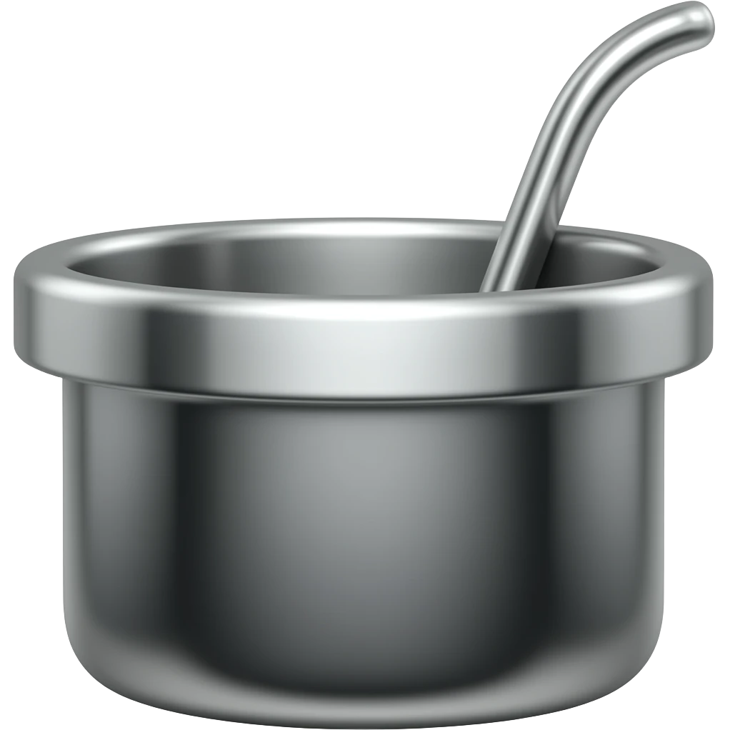 mate argentino rectangular de acero color total negro con bombilla plateada emoji