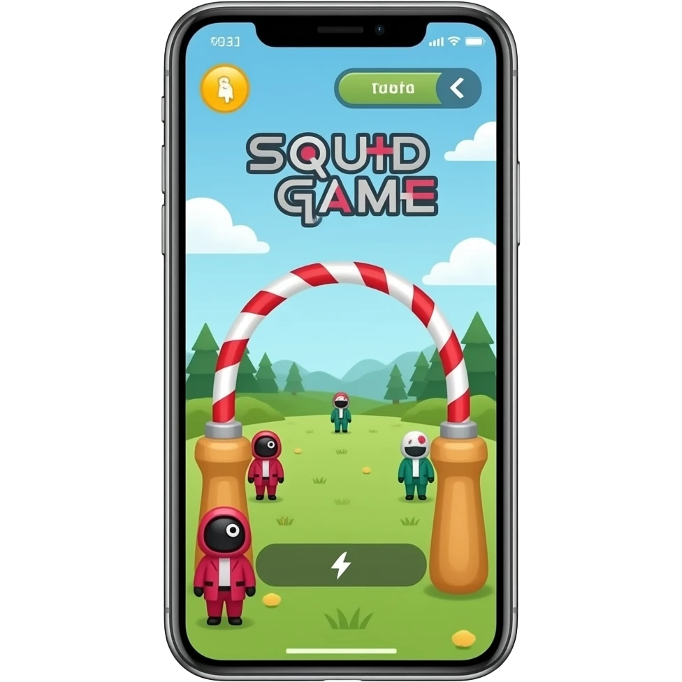 Jumprope squidgame app emoji