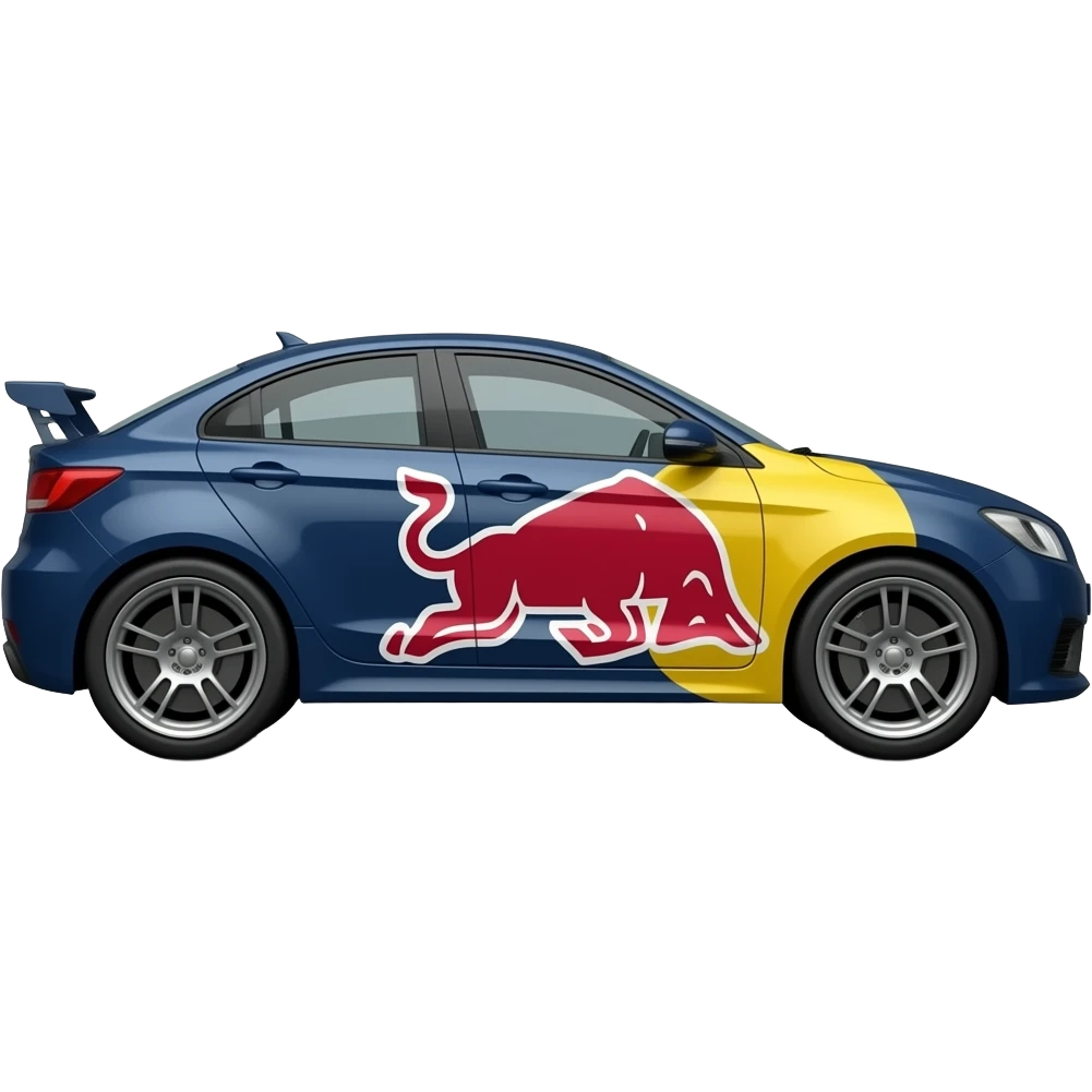 i like this Red Bull Car but let the Red bull car face the right side emoji