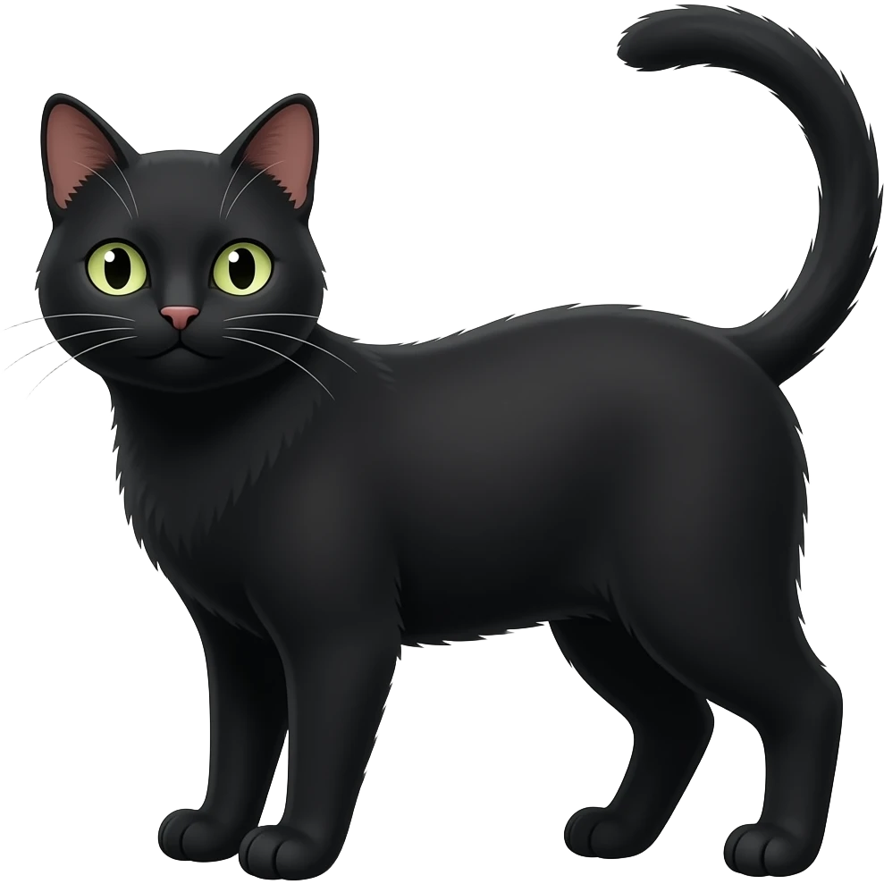black cat emoji