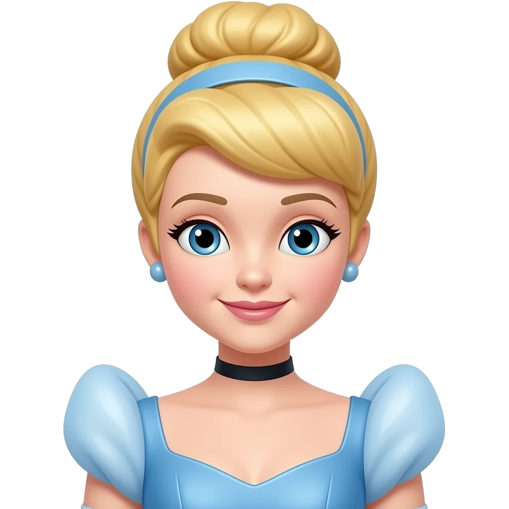 Cinderella from Disney Princess emoji