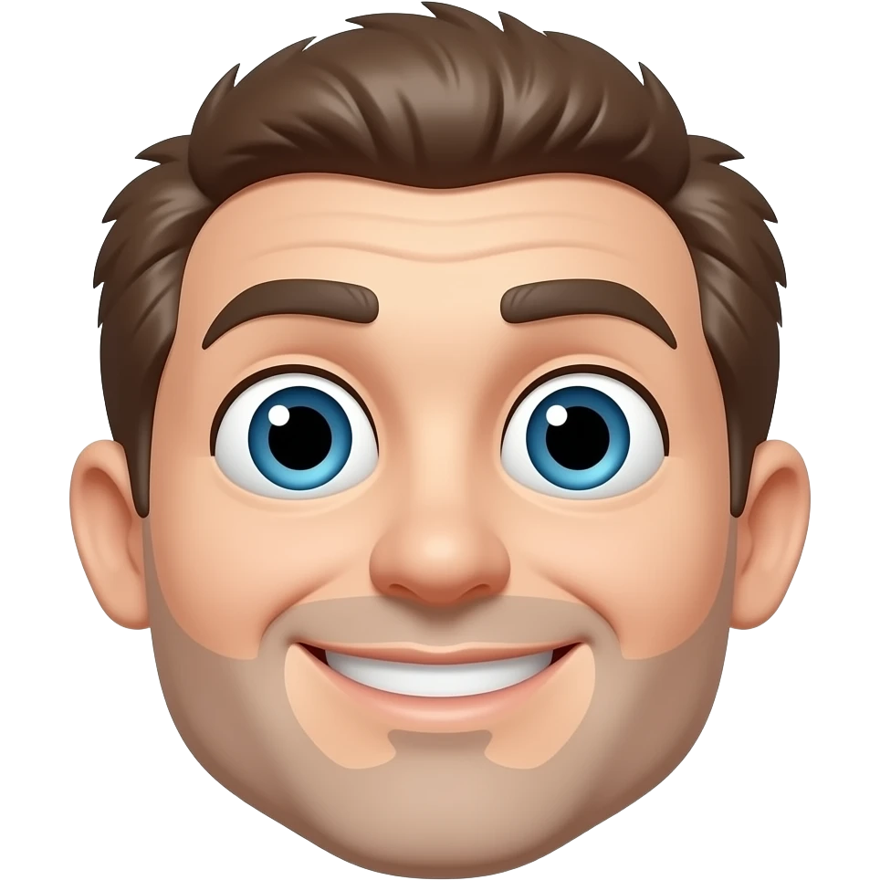 Make a stupid funny face emoji emoji