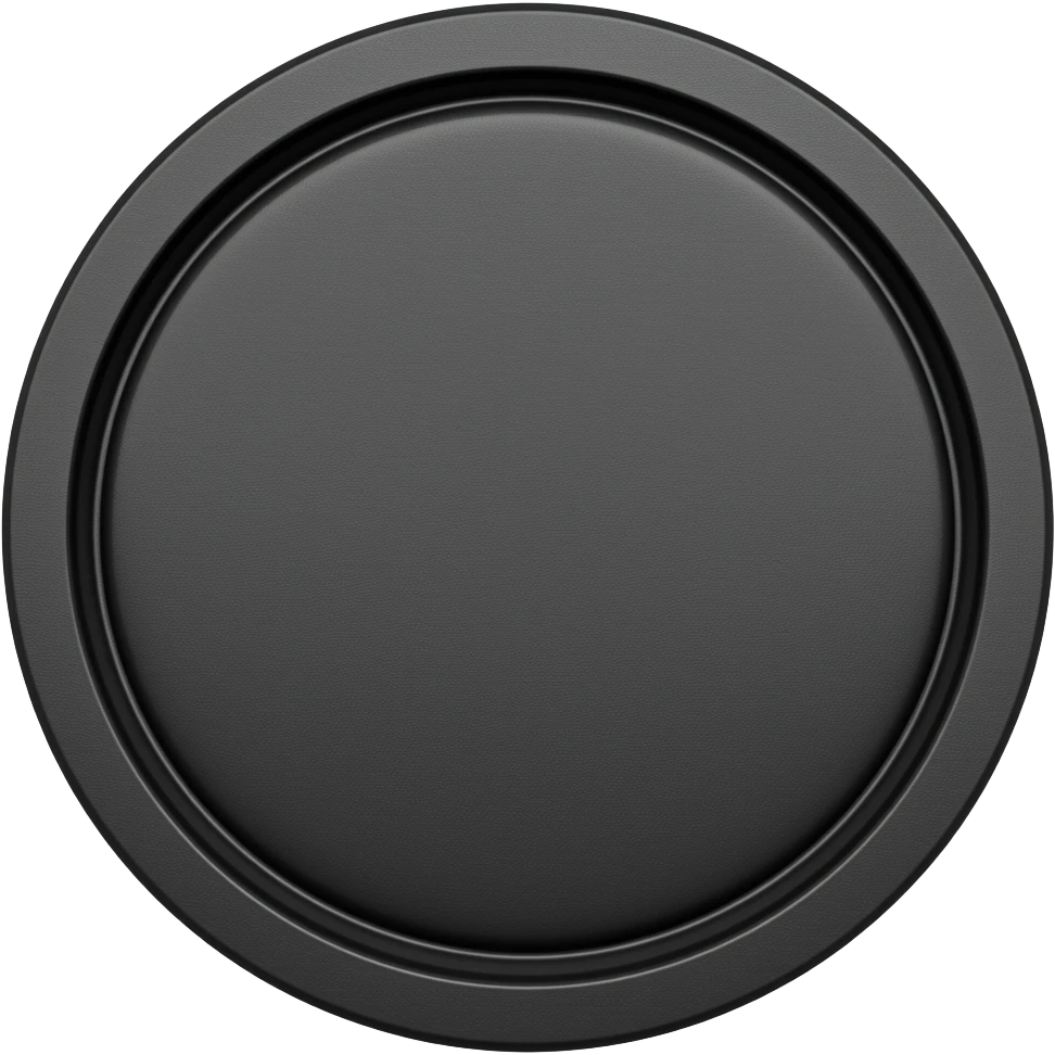 Черная Деревянная монета emoji