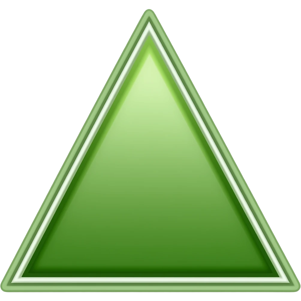 green triangle emoji emoji