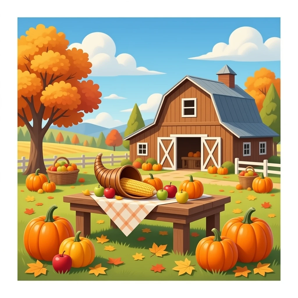 Thanksgiving and autumn vibes emoji