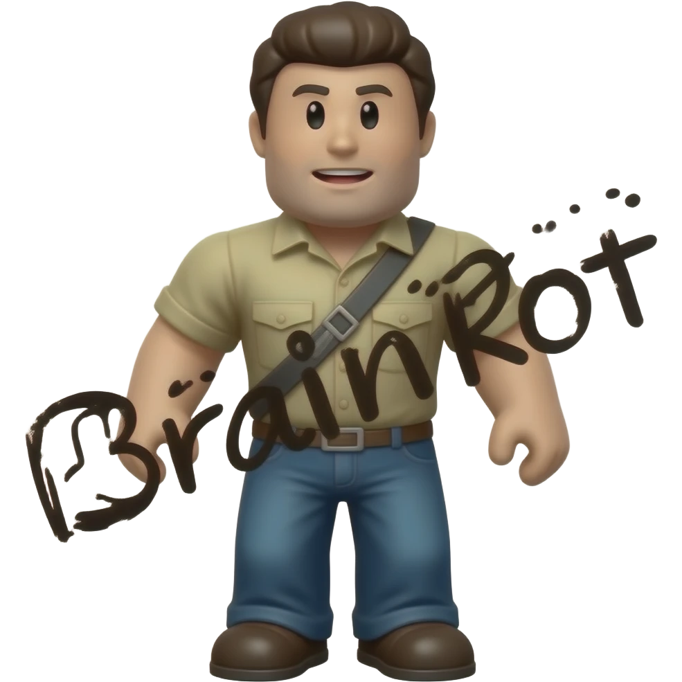 Steal a brainrot Roblox game emoji