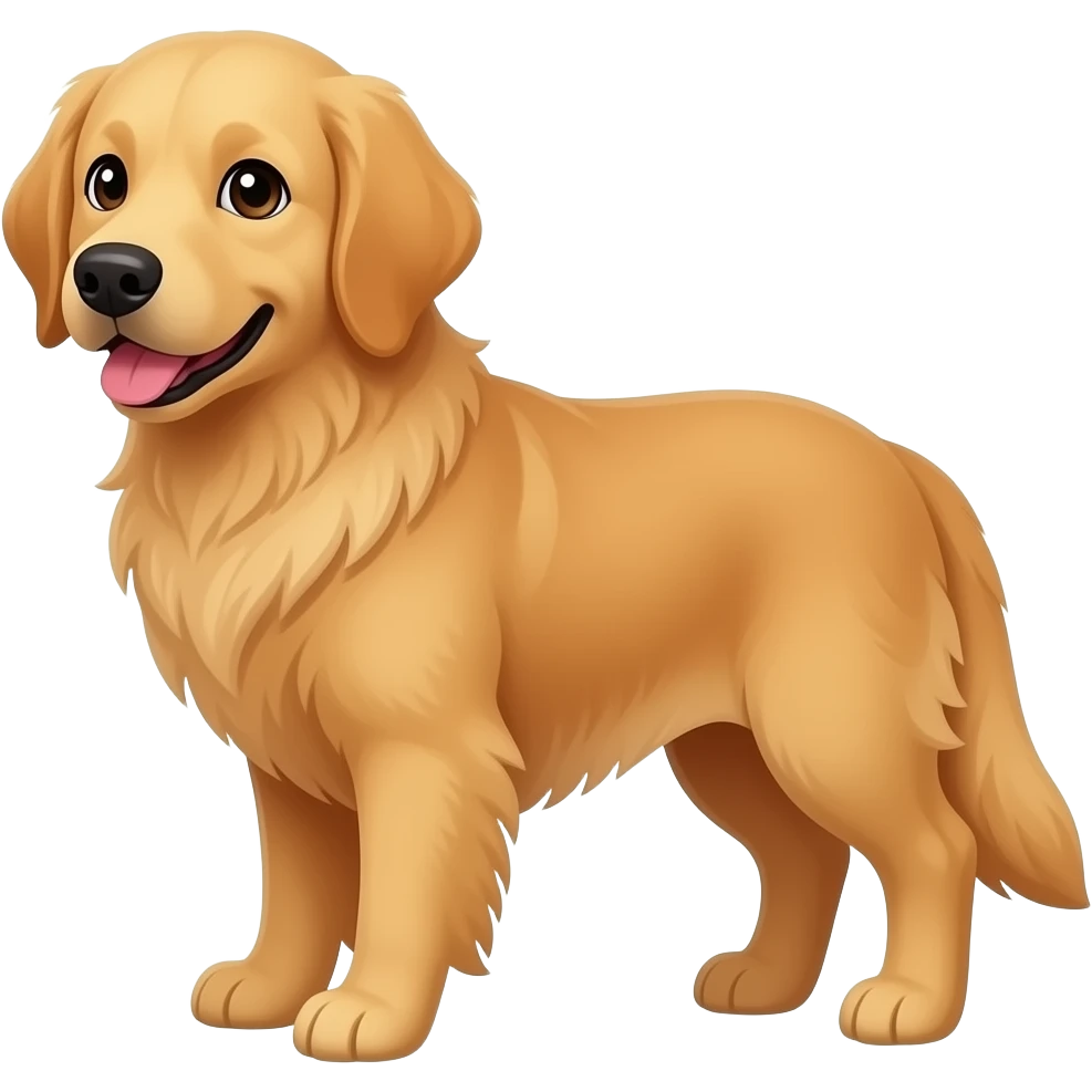 golden retriever emoji