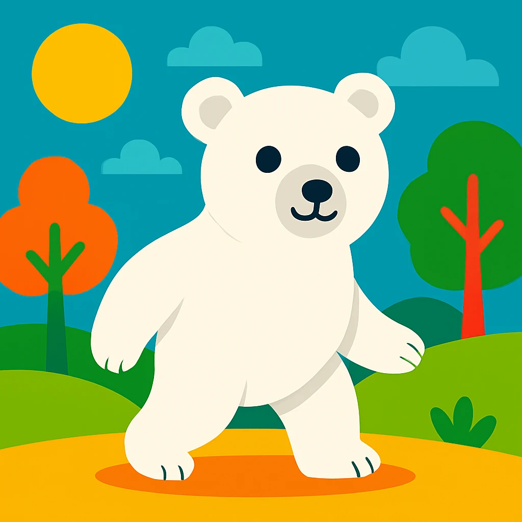 White bear emoji
