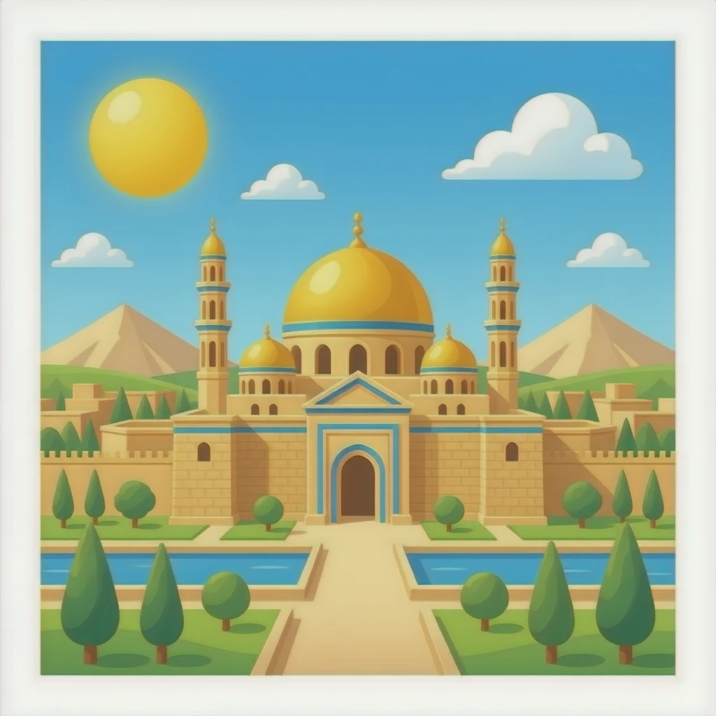 Biblical city of Babylon emoji