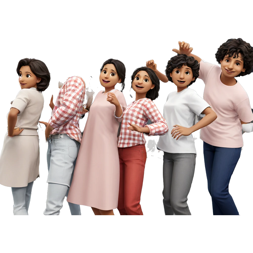 group of friends hanging out emoji