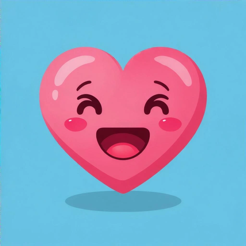 pink heart emoji emoji
