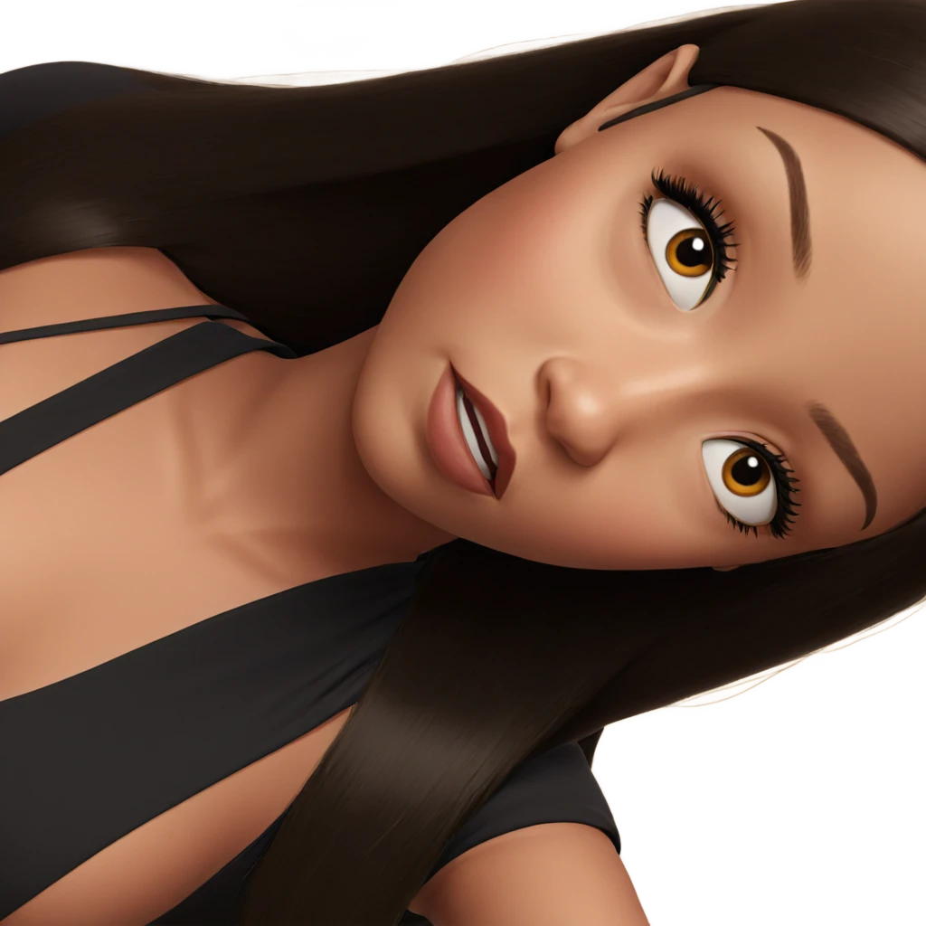 realistic portrait of girl emoji