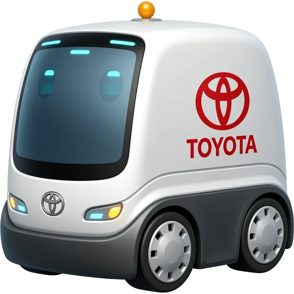 toyota delivery robot emoji