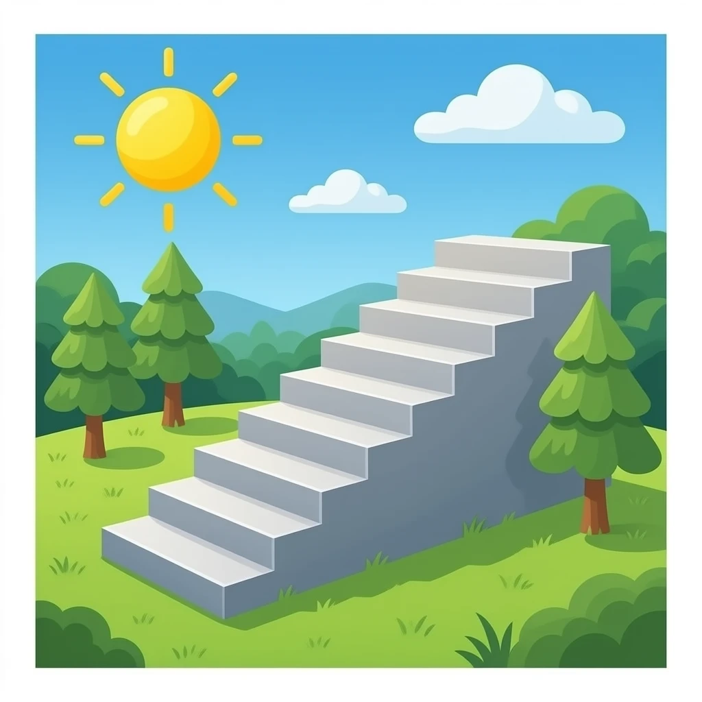 folding stairs emoji