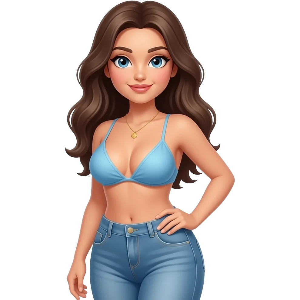 Pretty Sexy big booty and boobs emoji