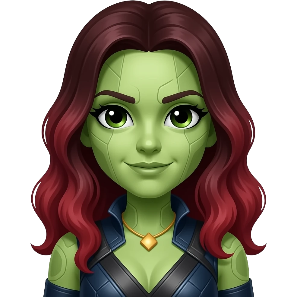 Create an emoji of gamora emoji