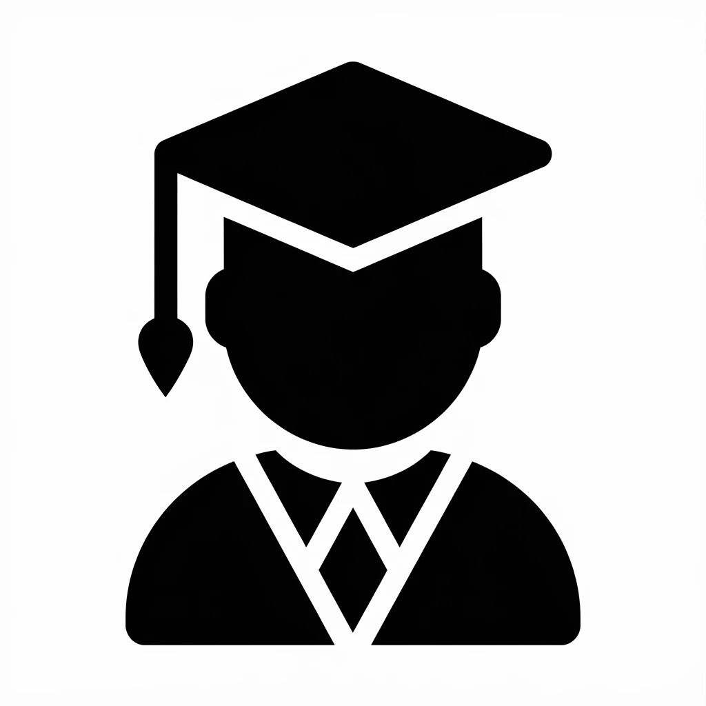 Teacher icon black silhouette emoji