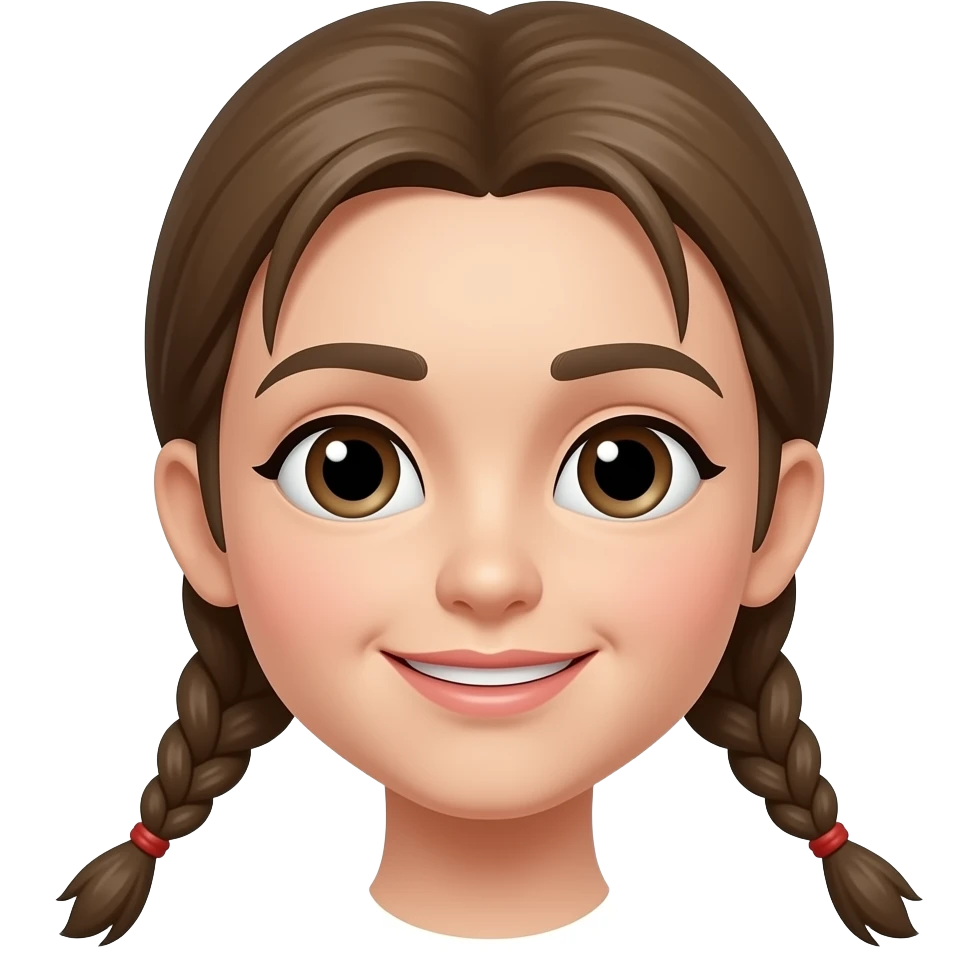 braided hairs emoji
