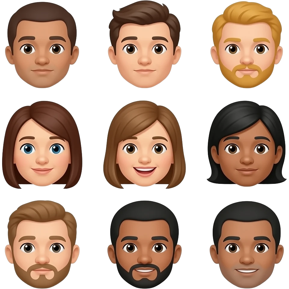 Different emojis emoji