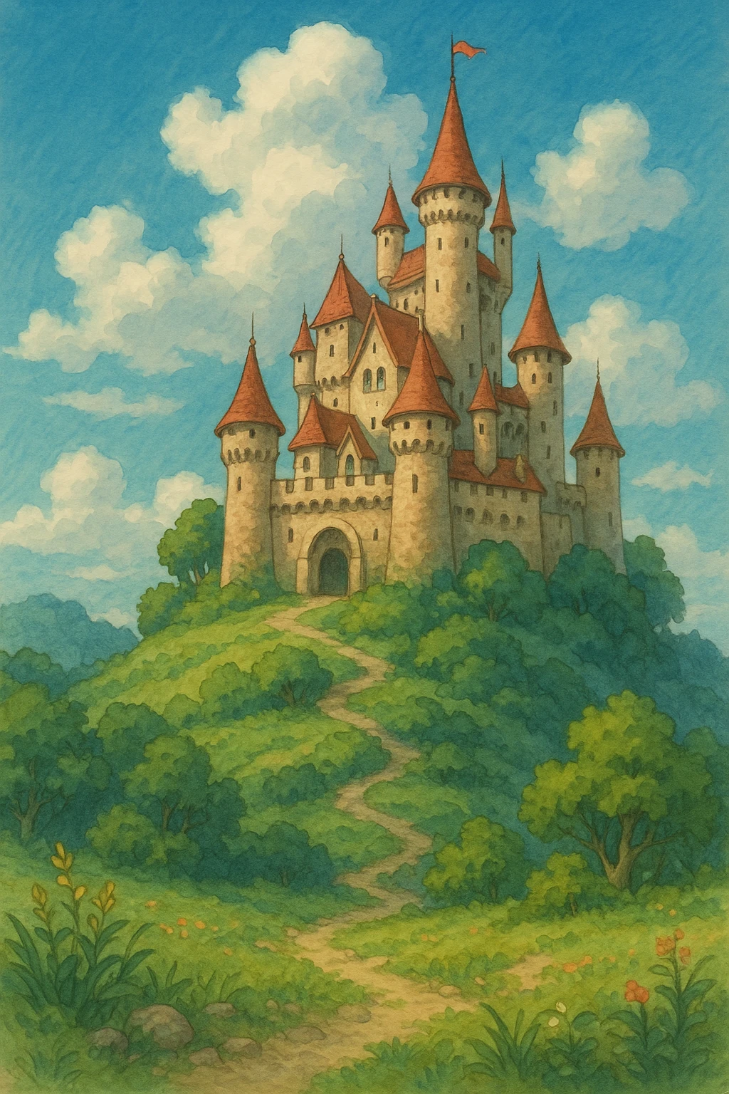 castle fairy tales emoji