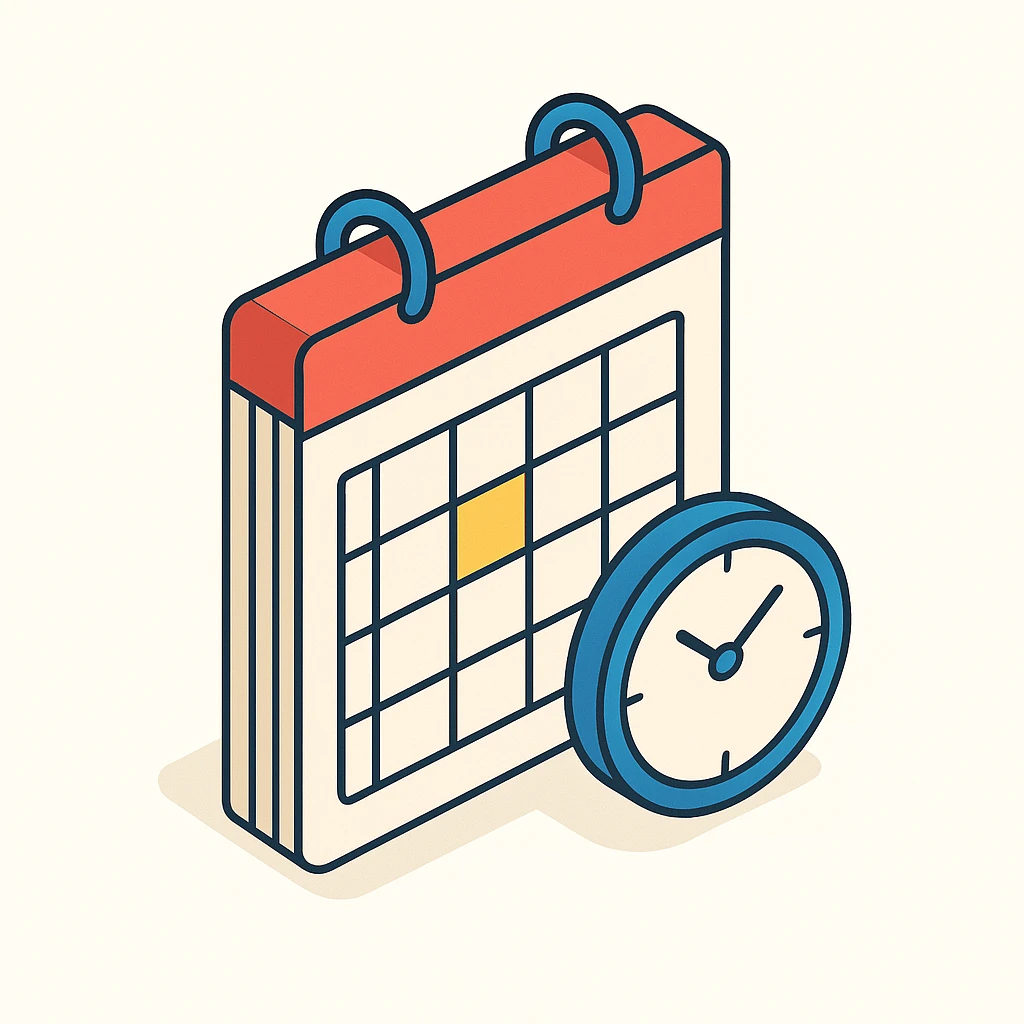 Schedule clear emoji