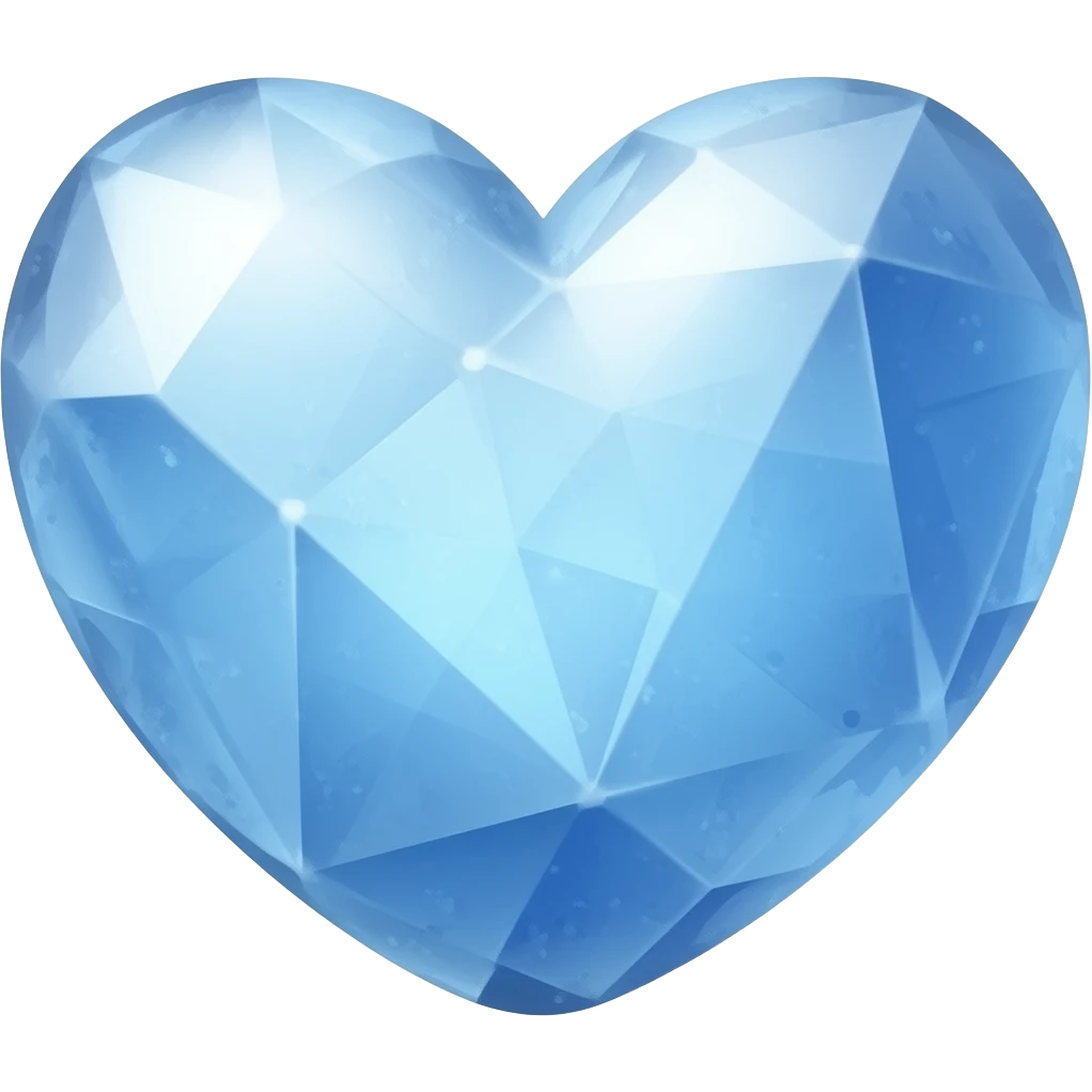 Corazón congelado emoji