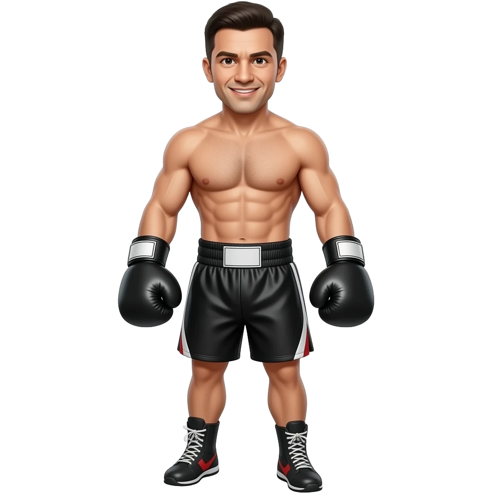 ilia topuria with boxing gloves emoji