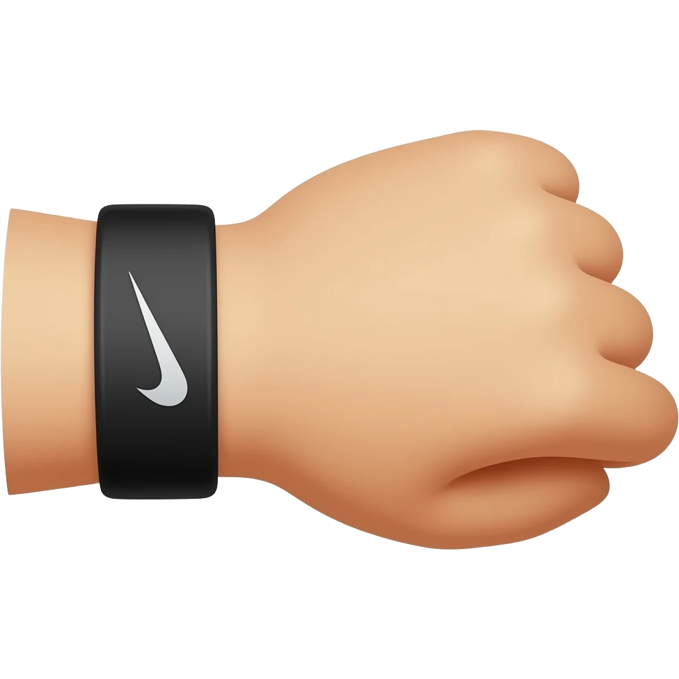 opaska nike na reke emoji