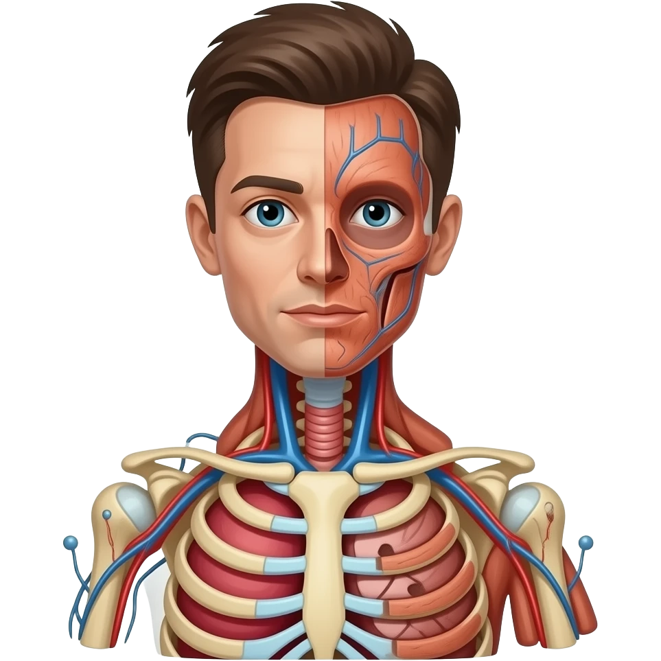 weird fused and mixed amalgamation of random body parts and extremeties emoji
