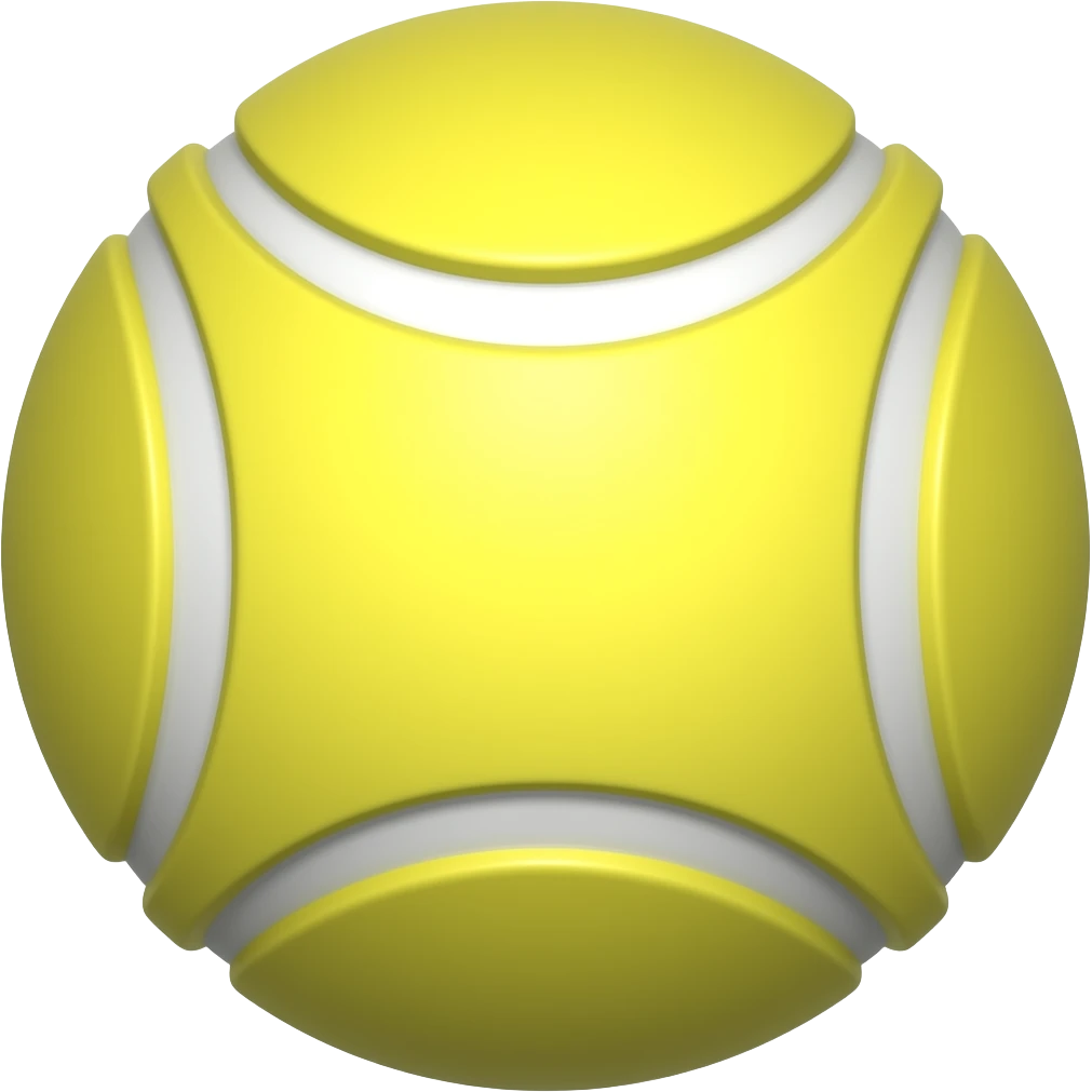 Juste une balle de padel emoji