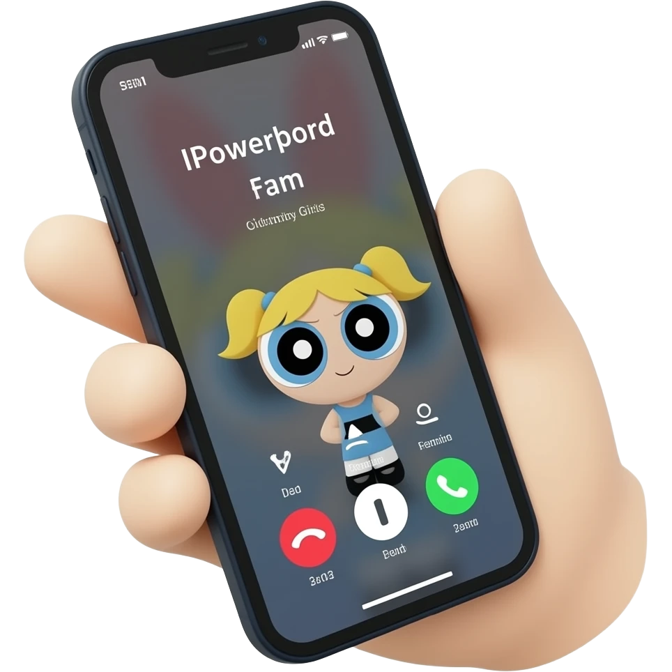 Incoming Call 📞 From The Powerpuff  Girls emoji