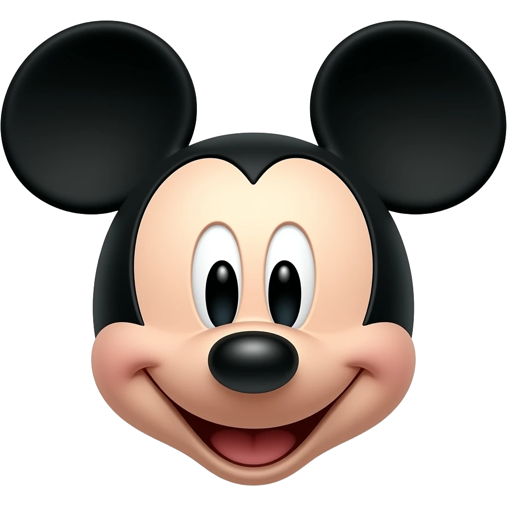 Mickey Mouse emoji