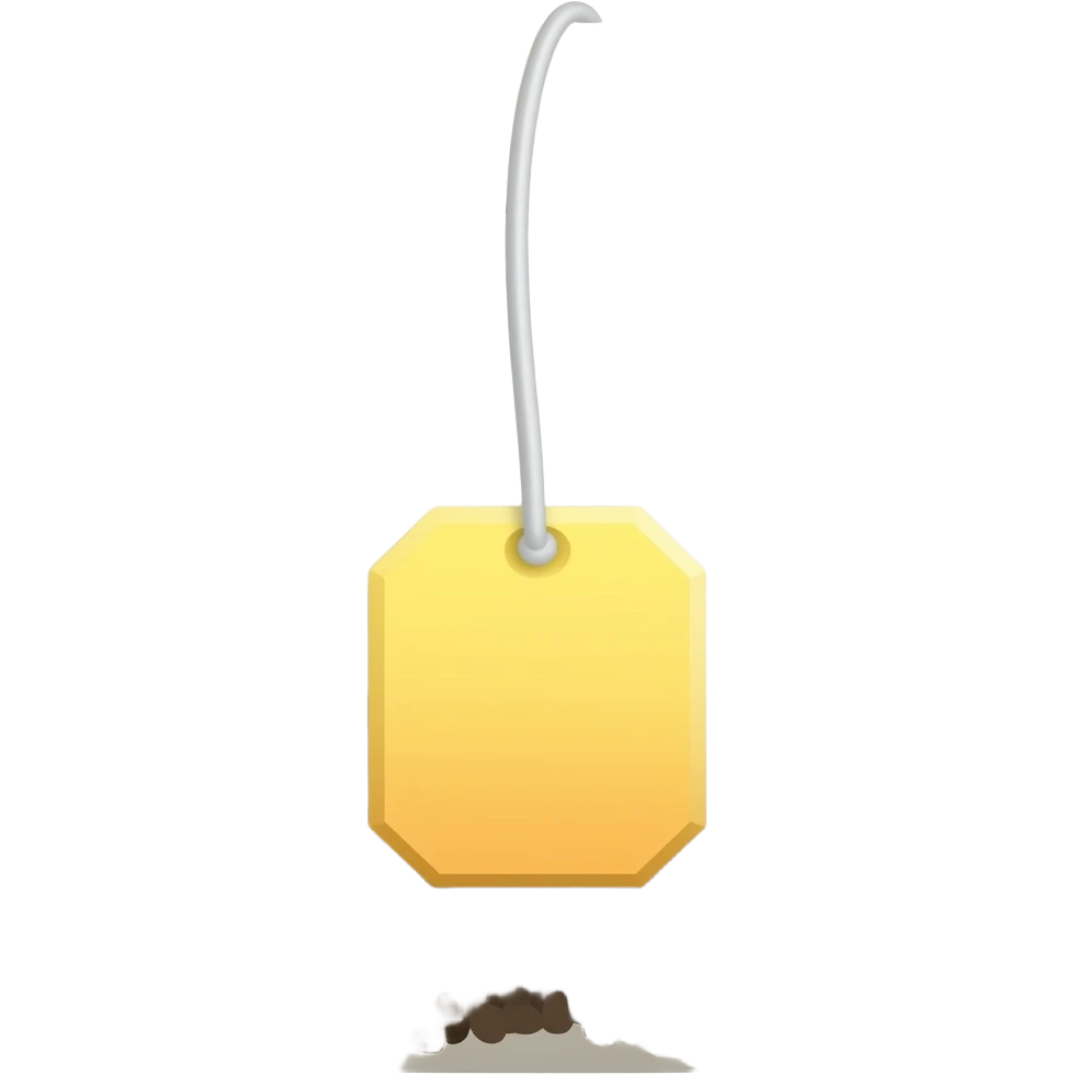 Tea bagged emoji