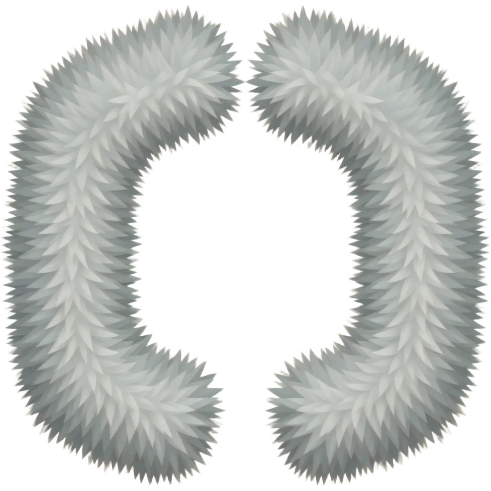 Fluffy bracket symbol emoji