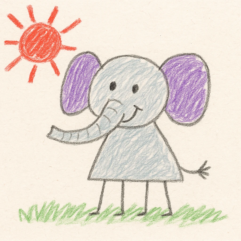 Elephant emoji