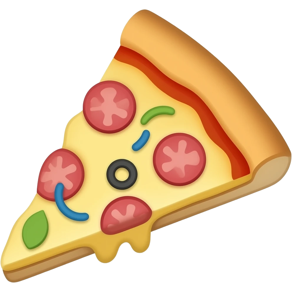 Pizza square emoji