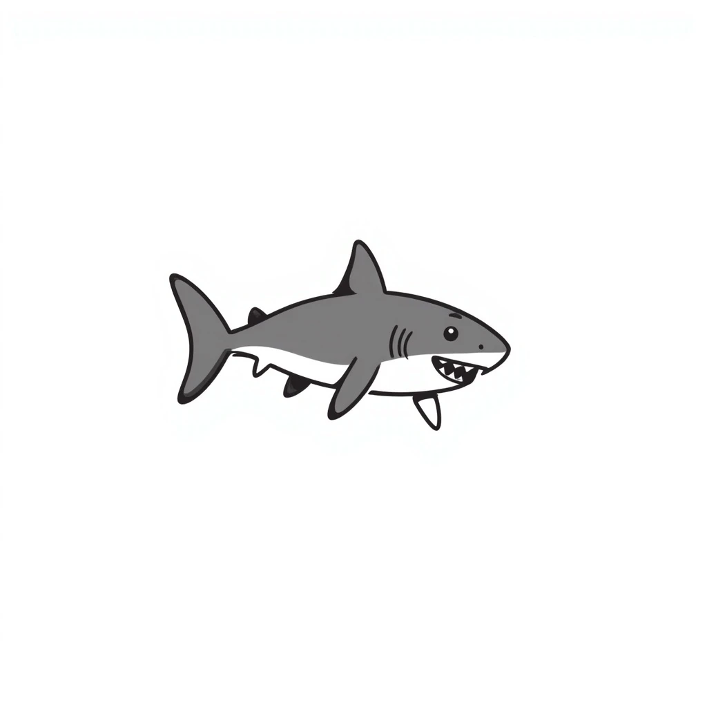 Shark emoji