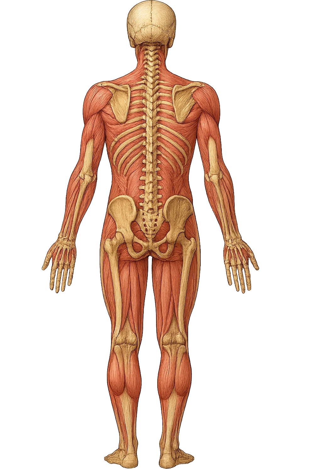 corpo umano anatomico con schiena piatta emoji